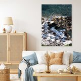 Shop La Fontelina From Above II Photo Canvas Print a coastal themed photography framed stretched canvas print from The Print Emporium wall artwork collection - Buy Australian made prints for the home and your interior decor space, TPE-730-CA-35X46-NF