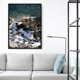 Shop La Fontelina From Above II Photo Canvas Print a coastal themed photography framed stretched canvas print from The Print Emporium wall artwork collection - Buy Australian made prints for the home and your interior decor space, TPE-730-CA-35X46-NF