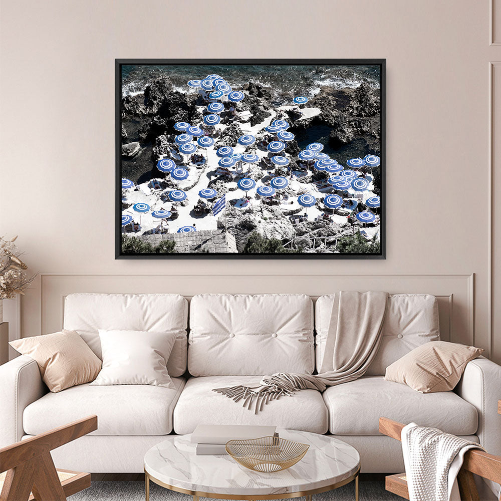 Shop La Fontelina I Photo Canvas Print a coastal themed photography framed stretched canvas print from The Print Emporium wall artwork collection - Buy Australian made prints for the home and your interior decor space, TPE-716-CA-35X46-NF