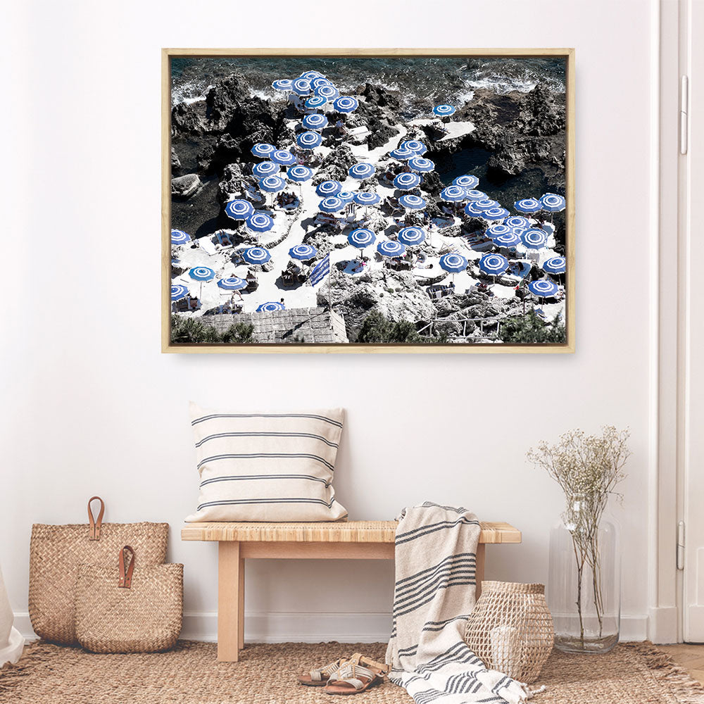 Shop La Fontelina I Photo Canvas Print a coastal themed photography framed stretched canvas print from The Print Emporium wall artwork collection - Buy Australian made prints for the home and your interior decor space, TPE-716-CA-35X46-NF