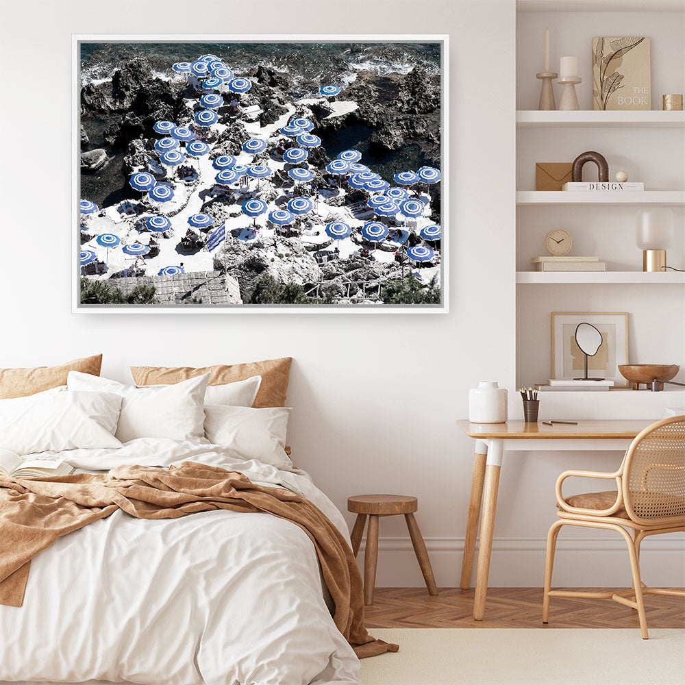 Shop La Fontelina I Photo Canvas Print a coastal themed photography framed stretched canvas print from The Print Emporium wall artwork collection - Buy Australian made prints for the home and your interior decor space, TPE-716-CA-35X46-NF