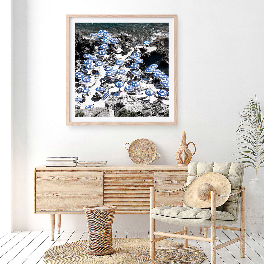 Shop La Fontelina I (Square) Photo Art Print a coastal themed photography wall art print from The Print Emporium wall artwork collection - Buy Australian made fine art poster and framed prints for the home and your interior decor, TPE-719-AP