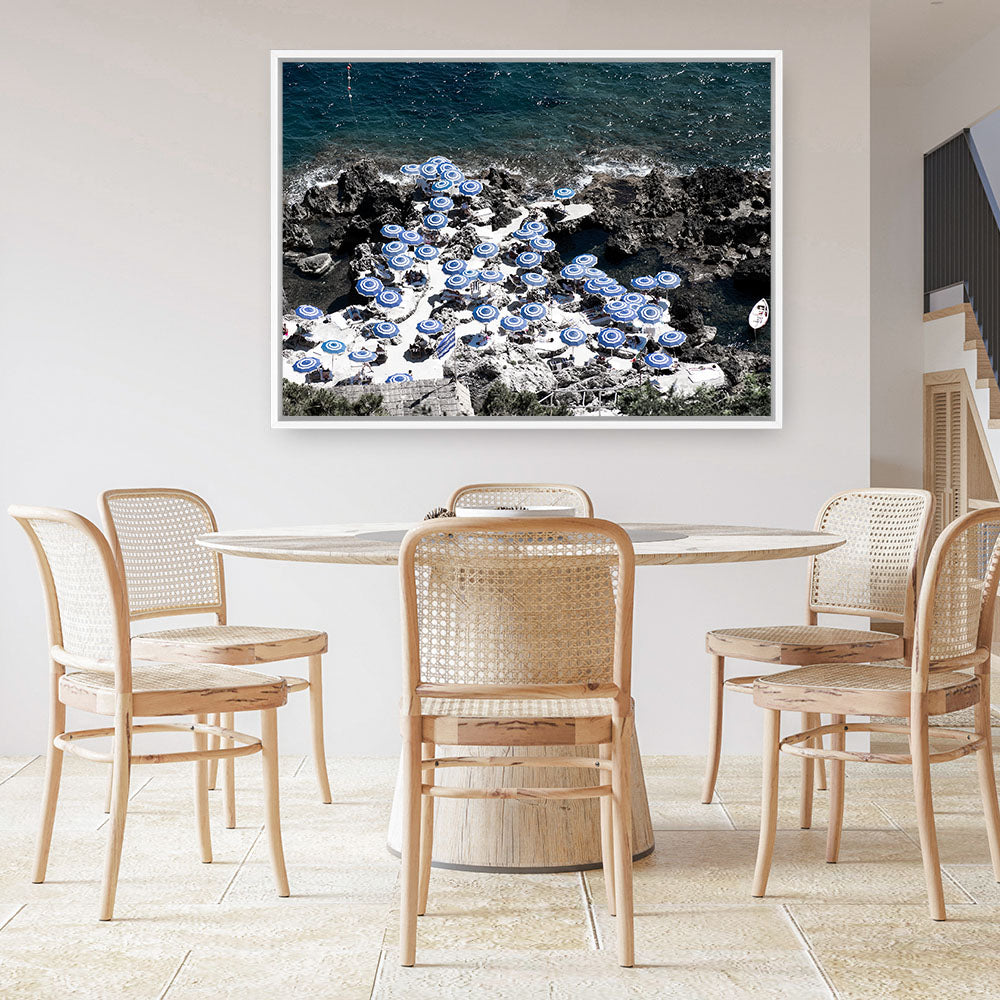 Shop La Fontelina II Photo Canvas Print a coastal themed photography framed stretched canvas print from The Print Emporium wall artwork collection - Buy Australian made prints for the home and your interior decor space, TPE-717-CA-35X46-NF