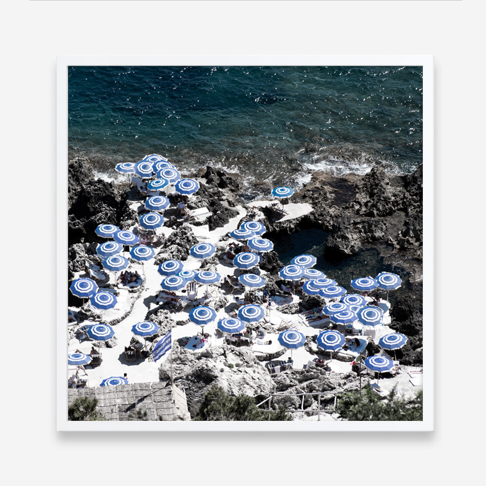 Shop La Fontelina II (Square) Photo Art Print a coastal themed photography wall art print from The Print Emporium wall artwork collection - Buy Australian made fine art poster and framed prints for the home and your interior decor, TPE-720-AP