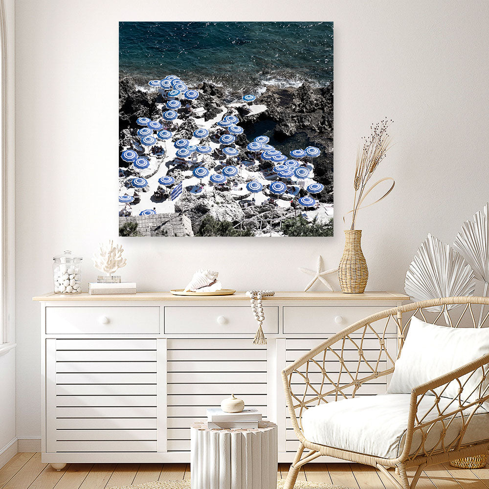 Shop La Fontelina II (Square) Photo Canvas a coastal themed photography framed stretched canvas print from The Print Emporium wall artwork collection - Buy Australian made prints for the home and your interior decor space, TPE-720-CA-40X40-NF