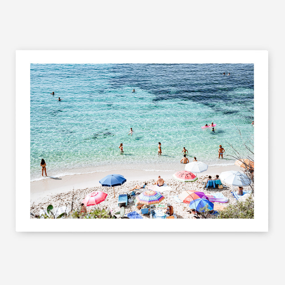 Shop La Spiaggia I Photo Art Print a coastal themed photography wall art print from The Print Emporium wall artwork collection - Buy Australian made fine art poster and framed prints for the home and your interior decor, TPE-1191-AP