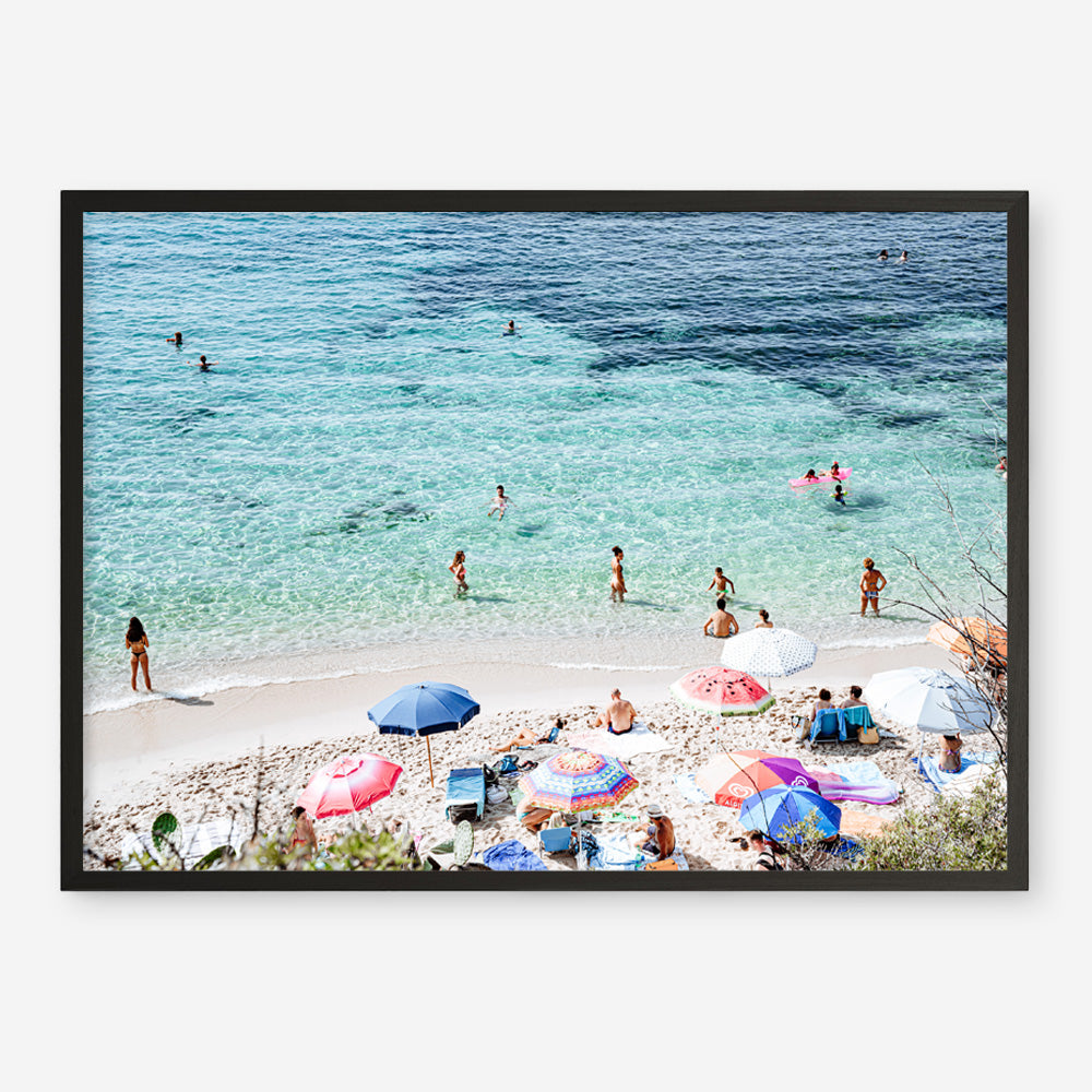Shop La Spiaggia I Photo Art Print a coastal themed photography wall art print from The Print Emporium wall artwork collection - Buy Australian made fine art poster and framed prints for the home and your interior decor, TPE-1191-AP