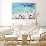 Shop La Spiaggia I Photo Art Print a coastal themed photography wall art print from The Print Emporium wall artwork collection - Buy Australian made fine art poster and framed prints for the home and your interior decor, TPE-1191-AP
