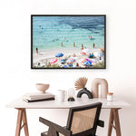 Shop La Spiaggia I Photo Art Print a coastal themed photography wall art print from The Print Emporium wall artwork collection - Buy Australian made fine art poster and framed prints for the home and your interior decor, TPE-1191-AP