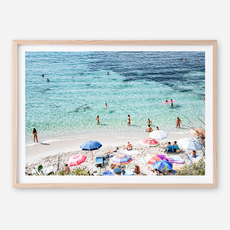 Shop La Spiaggia I Photo Art Print a coastal themed photography wall art print from The Print Emporium wall artwork collection - Buy Australian made fine art poster and framed prints for the home and your interior decor, TPE-1191-AP