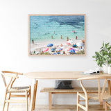 Shop La Spiaggia I Photo Art Print a coastal themed photography wall art print from The Print Emporium wall artwork collection - Buy Australian made fine art poster and framed prints for the home and your interior decor, TPE-1191-AP