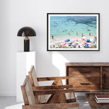 Shop La Spiaggia I Photo Art Print a coastal themed photography wall art print from The Print Emporium wall artwork collection - Buy Australian made fine art poster and framed prints for the home and your interior decor, TPE-1191-AP