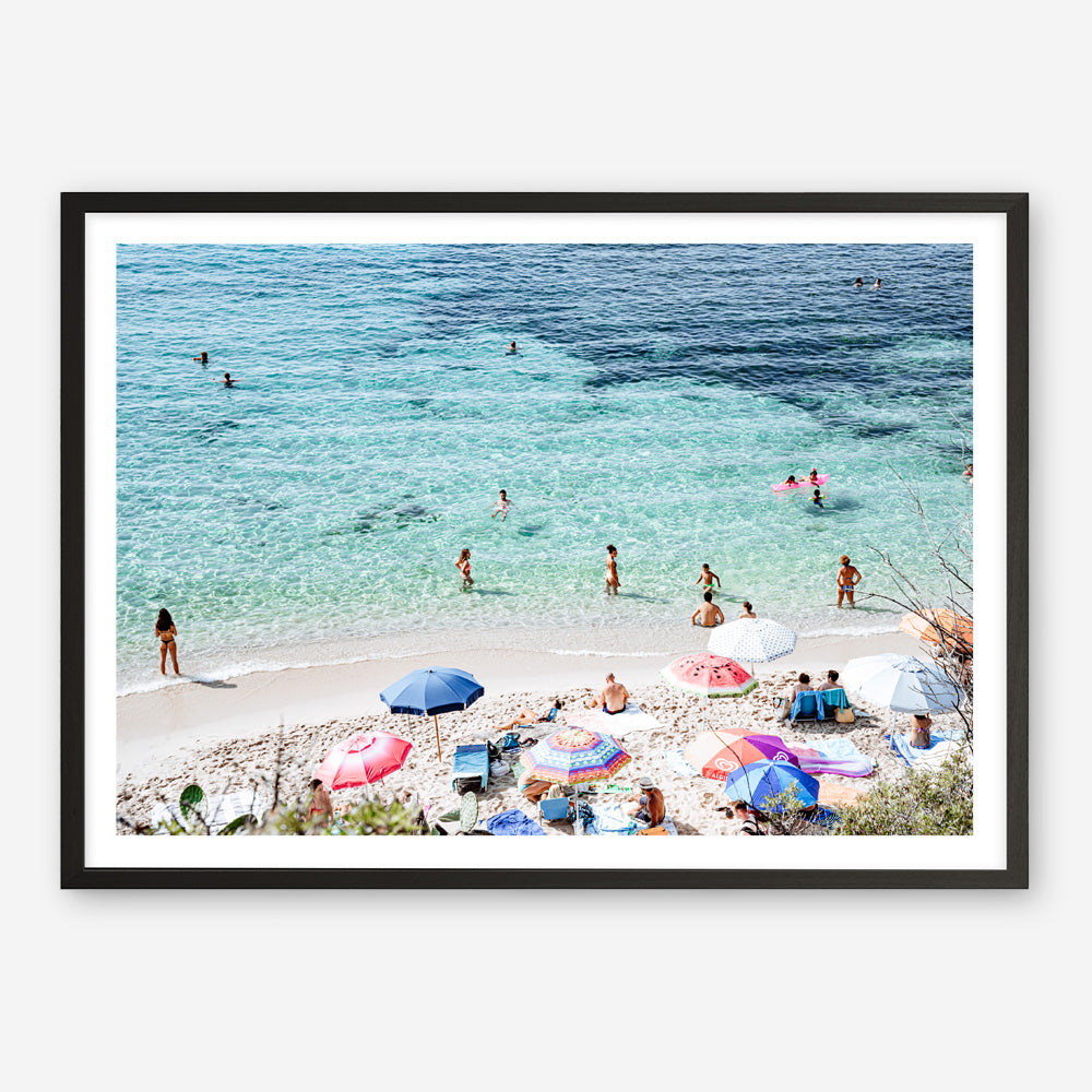 Shop La Spiaggia I Photo Art Print a coastal themed photography wall art print from The Print Emporium wall artwork collection - Buy Australian made fine art poster and framed prints for the home and your interior decor, TPE-1191-AP