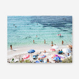 Shop La Spiaggia I Photo Canvas Print a coastal themed photography framed stretched canvas print from The Print Emporium wall artwork collection - Buy Australian made prints for the home and your interior decor space, TPE-1191-CA-35X46-NF