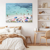 Shop La Spiaggia I Photo Canvas Print a coastal themed photography framed stretched canvas print from The Print Emporium wall artwork collection - Buy Australian made prints for the home and your interior decor space, TPE-1191-CA-35X46-NF