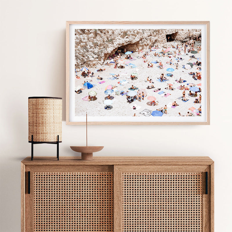 Shop La Spiaggia II Photo Art Print a coastal themed photography wall art print from The Print Emporium wall artwork collection - Buy Australian made fine art poster and framed prints for the home and your interior decor, TPE-1192-AP