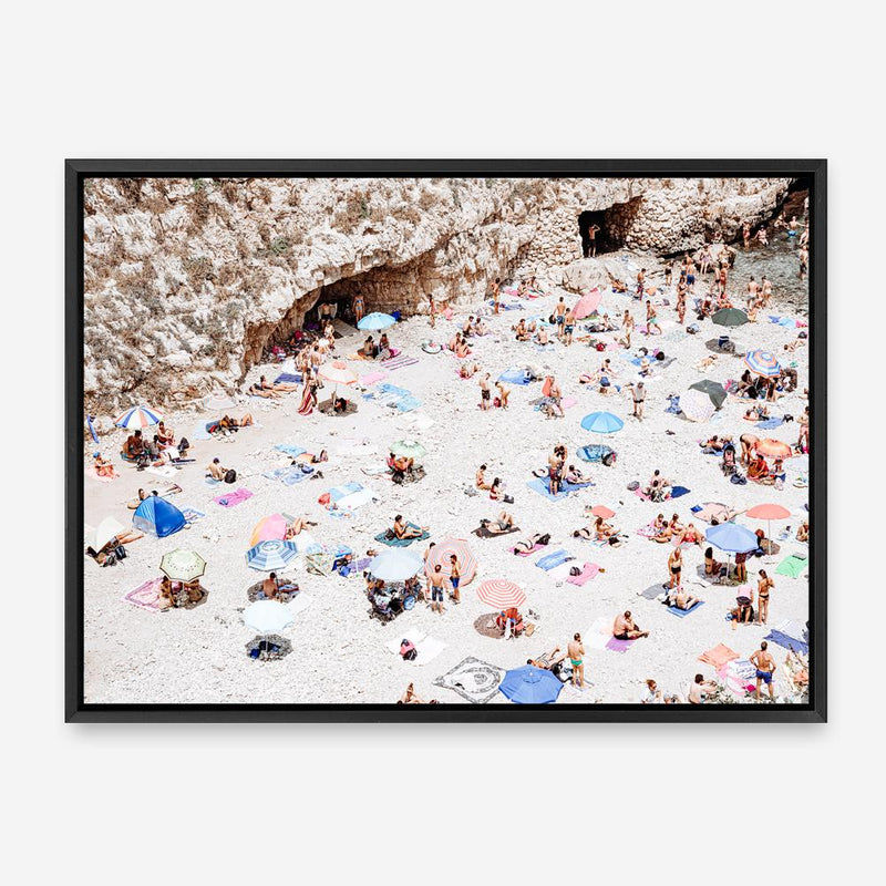 Shop La Spiaggia II Photo Canvas Print a coastal themed photography framed stretched canvas print from The Print Emporium wall artwork collection - Buy Australian made prints for the home and your interior decor space, TPE-1192-CA-35X46-NF