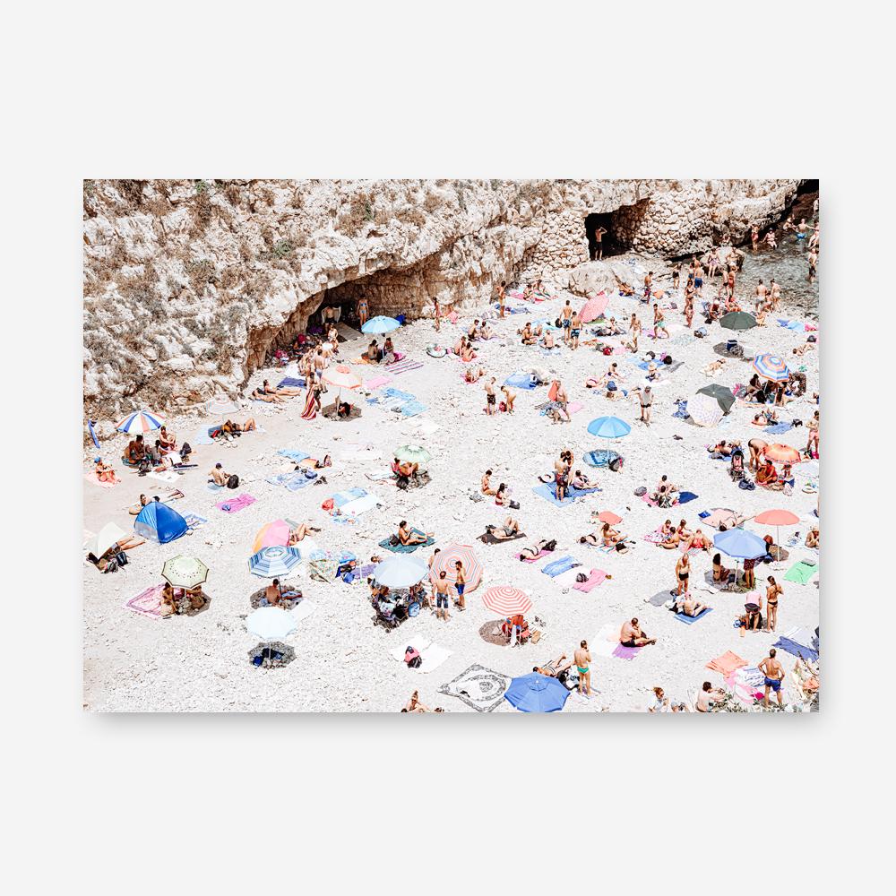 Shop La Spiaggia II Photo Canvas Print a coastal themed photography framed stretched canvas print from The Print Emporium wall artwork collection - Buy Australian made prints for the home and your interior decor space, TPE-1192-CA-35X46-NF
