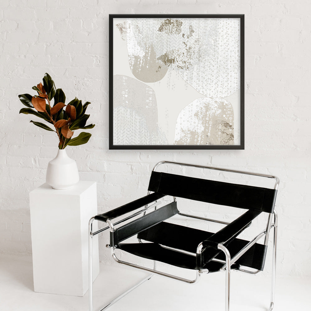 Shop Lacing I (Square) Art Print a painted abstract themed wall art print from The Print Emporium wall artwork collection - Buy Australian made fine art painting style poster and framed prints for the home and your interior decor room, TPE-PC-RF430-AP