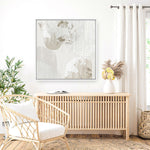 Shop Lacing I (Square) Canvas Print a painted abstract themed framed canvas wall art print from The Print Emporium artwork collection - Buy Australian made fine art painting style stretched canvas prints for the home and your interior decor space, TPE-PC-RF430-CA-40X40-NF