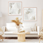 Shop Lacing II (Square) Art Print a painted abstract themed wall art print from The Print Emporium wall artwork collection - Buy Australian made fine art painting style poster and framed prints for the home and your interior decor room, TPE-PC-RF431-AP