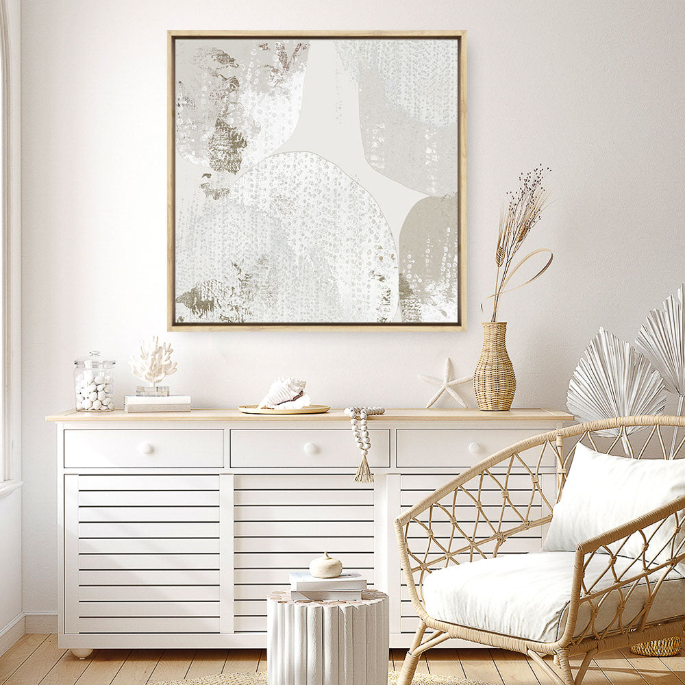 Shop Lacing II (Square) Canvas Print a painted abstract themed framed canvas wall art print from The Print Emporium artwork collection - Buy Australian made fine art painting style stretched canvas prints for the home and your interior decor space, TPE-PC-RF431-CA-40X40-NF