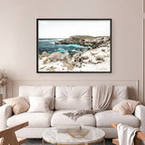 Shop Lagoon Bay Photo Art Print a coastal themed photography wall art print from The Print Emporium wall artwork collection - Buy Australian made fine art poster and framed prints for the home and your interior decor, TPE-1058-AP
