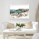Shop Lagoon Bay Photo Art Print a coastal themed photography wall art print from The Print Emporium wall artwork collection - Buy Australian made fine art poster and framed prints for the home and your interior decor, TPE-1058-AP