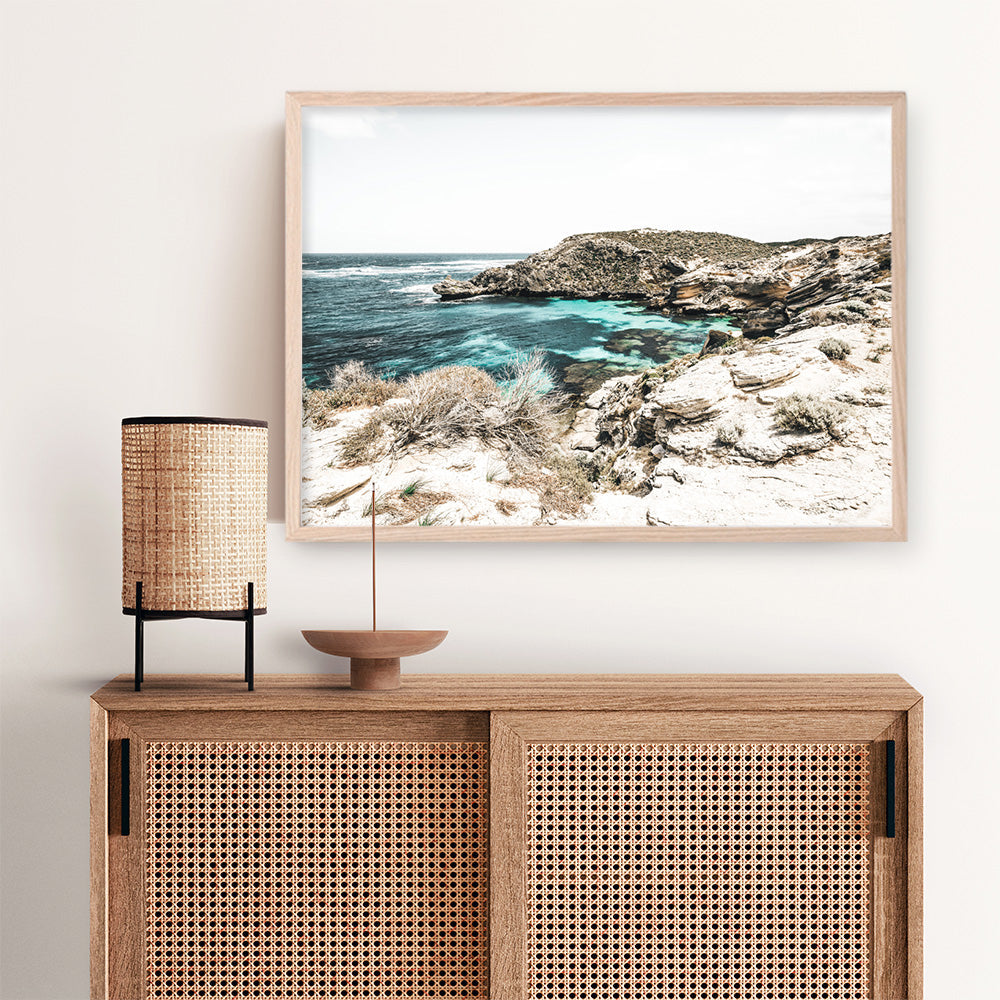 Shop Lagoon Bay Photo Art Print a coastal themed photography wall art print from The Print Emporium wall artwork collection - Buy Australian made fine art poster and framed prints for the home and your interior decor, TPE-1058-AP