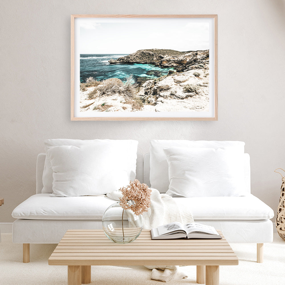 Shop Lagoon Bay Photo Art Print a coastal themed photography wall art print from The Print Emporium wall artwork collection - Buy Australian made fine art poster and framed prints for the home and your interior decor, TPE-1058-AP