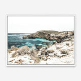 Shop Lagoon Bay Photo Canvas Print a coastal themed photography framed stretched canvas print from The Print Emporium wall artwork collection - Buy Australian made prints for the home and your interior decor space, TPE-1058-CA-35X46-NF
