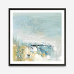 Shop Lagoon Blue (Square) Art Print a painted abstract themed wall art print from The Print Emporium wall artwork collection - Buy Australian made fine art painting style poster and framed prints for the home and your interior decor room, TPE-PC-BC051-AP