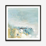 Shop Lagoon Blue (Square) Art Print a painted abstract themed wall art print from The Print Emporium wall artwork collection - Buy Australian made fine art painting style poster and framed prints for the home and your interior decor room, TPE-PC-BC051-AP
