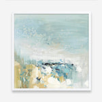 Shop Lagoon Blue (Square) Art Print a painted abstract themed wall art print from The Print Emporium wall artwork collection - Buy Australian made fine art painting style poster and framed prints for the home and your interior decor room, TPE-PC-BC051-AP