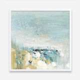 Shop Lagoon Blue (Square) Art Print a painted abstract themed wall art print from The Print Emporium wall artwork collection - Buy Australian made fine art painting style poster and framed prints for the home and your interior decor room, TPE-PC-BC051-AP