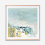 Shop Lagoon Blue (Square) Art Print a painted abstract themed wall art print from The Print Emporium wall artwork collection - Buy Australian made fine art painting style poster and framed prints for the home and your interior decor room, TPE-PC-BC051-AP