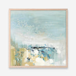 Shop Lagoon Blue (Square) Art Print a painted abstract themed wall art print from The Print Emporium wall artwork collection - Buy Australian made fine art painting style poster and framed prints for the home and your interior decor room, TPE-PC-BC051-AP
