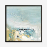 Shop Lagoon Blue (Square) Art Print a painted abstract themed wall art print from The Print Emporium wall artwork collection - Buy Australian made fine art painting style poster and framed prints for the home and your interior decor room, TPE-PC-BC051-AP