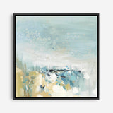 Shop Lagoon Blue (Square) Canvas Print a painted abstract themed framed canvas wall art print from The Print Emporium artwork collection - Buy Australian made fine art painting style stretched canvas prints for the home and your interior decor space, TPE-PC-BC051-CA-40X40-NF