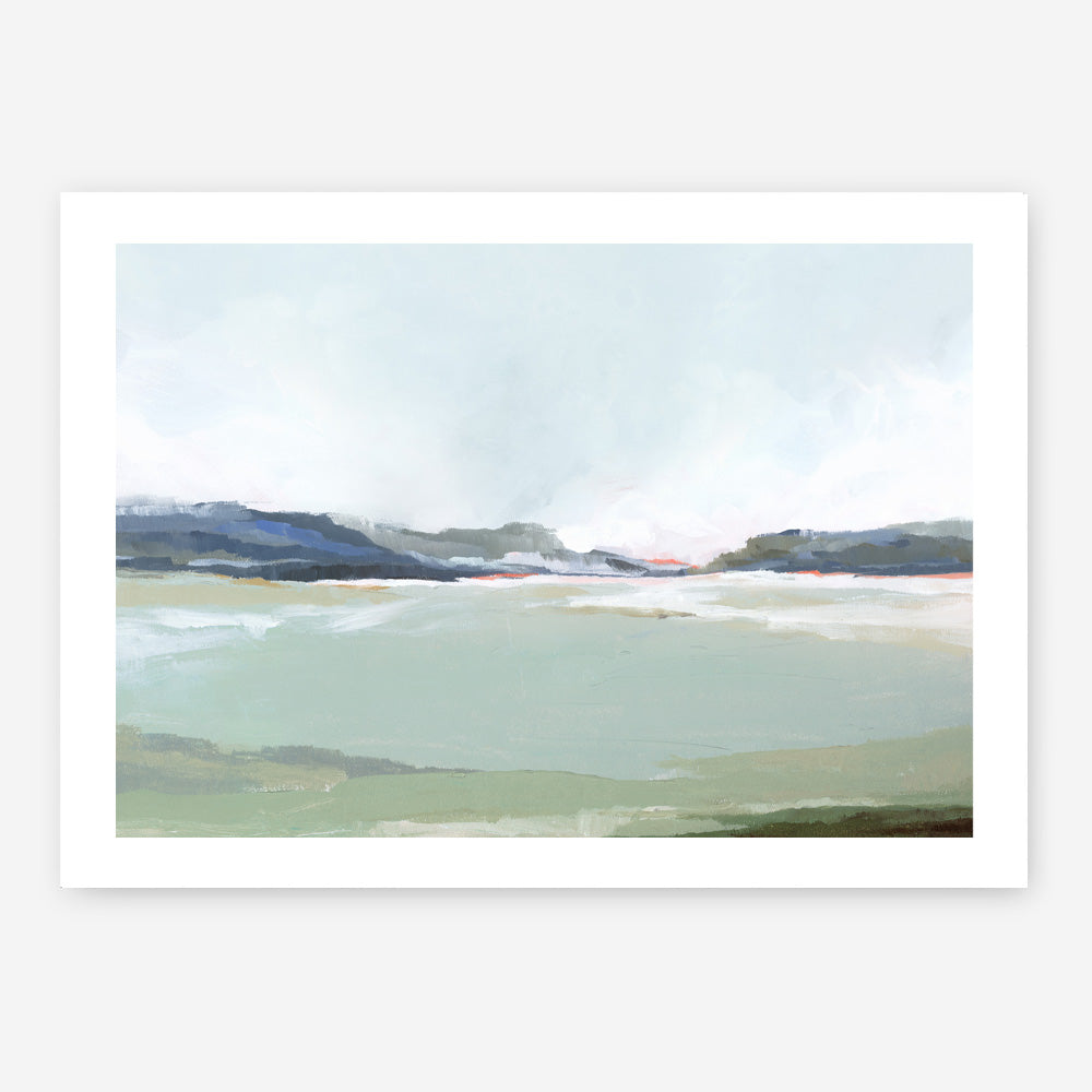 Shop Lakeside View I Art Print a painted abstract themed wall art print from The Print Emporium wall artwork collection - Buy Australian made fine art painting style poster and framed prints for the home and your interior decor room, TPE-PC-EZ972-AP