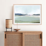 Shop Lakeside View I Art Print a painted abstract themed wall art print from The Print Emporium wall artwork collection - Buy Australian made fine art painting style poster and framed prints for the home and your interior decor room, TPE-PC-EZ972-AP