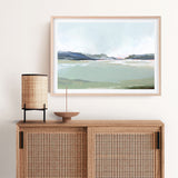 Shop Lakeside View I Art Print a painted abstract themed wall art print from The Print Emporium wall artwork collection - Buy Australian made fine art painting style poster and framed prints for the home and your interior decor room, TPE-PC-EZ972-AP