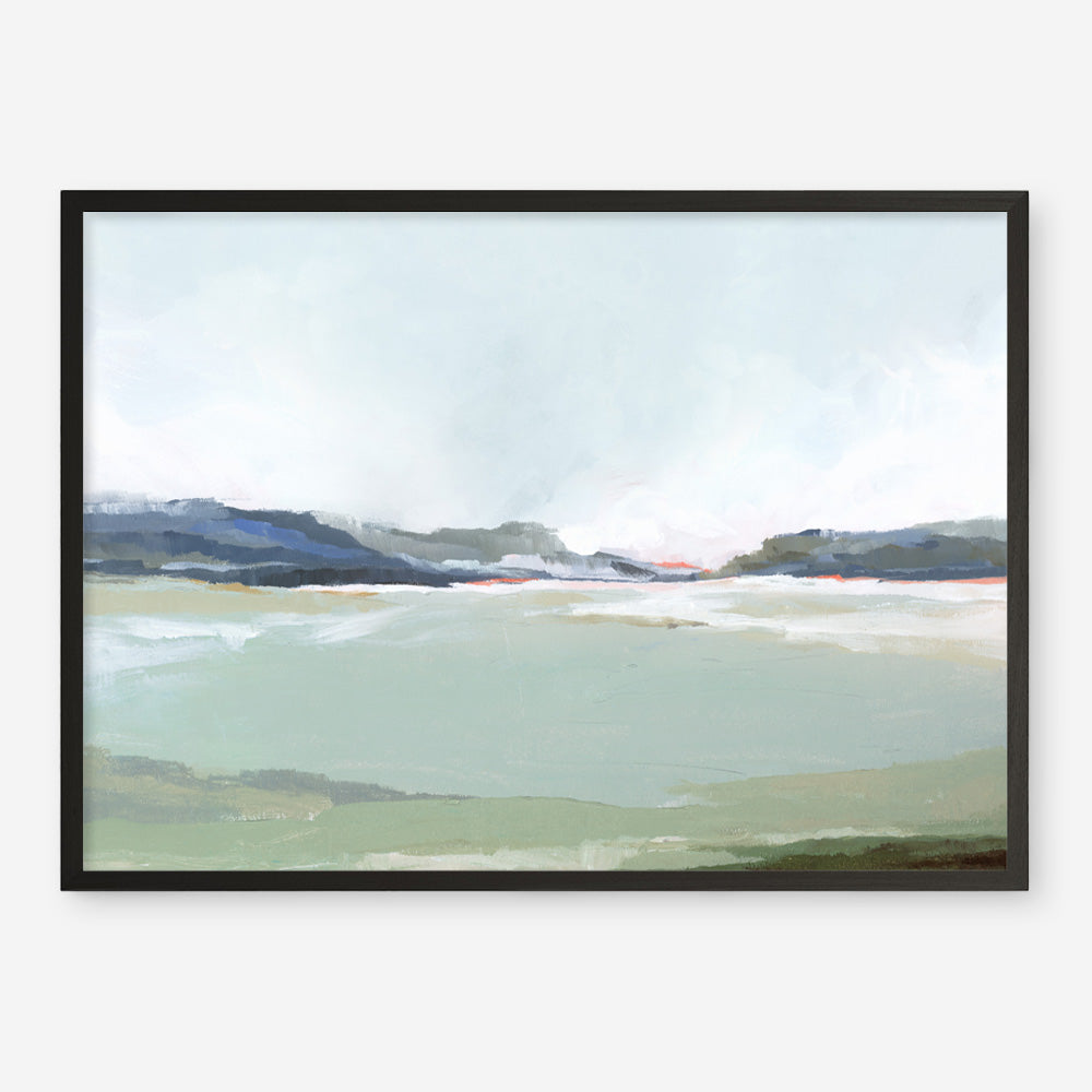 Shop Lakeside View I Art Print a painted abstract themed wall art print from The Print Emporium wall artwork collection - Buy Australian made fine art painting style poster and framed prints for the home and your interior decor room, TPE-PC-EZ972-AP