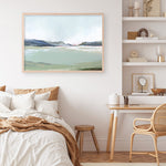 Shop Lakeside View I Art Print a painted abstract themed wall art print from The Print Emporium wall artwork collection - Buy Australian made fine art painting style poster and framed prints for the home and your interior decor room, TPE-PC-EZ972-AP
