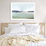 Shop Lakeside View I Art Print a painted abstract themed wall art print from The Print Emporium wall artwork collection - Buy Australian made fine art painting style poster and framed prints for the home and your interior decor room, TPE-PC-EZ972-AP