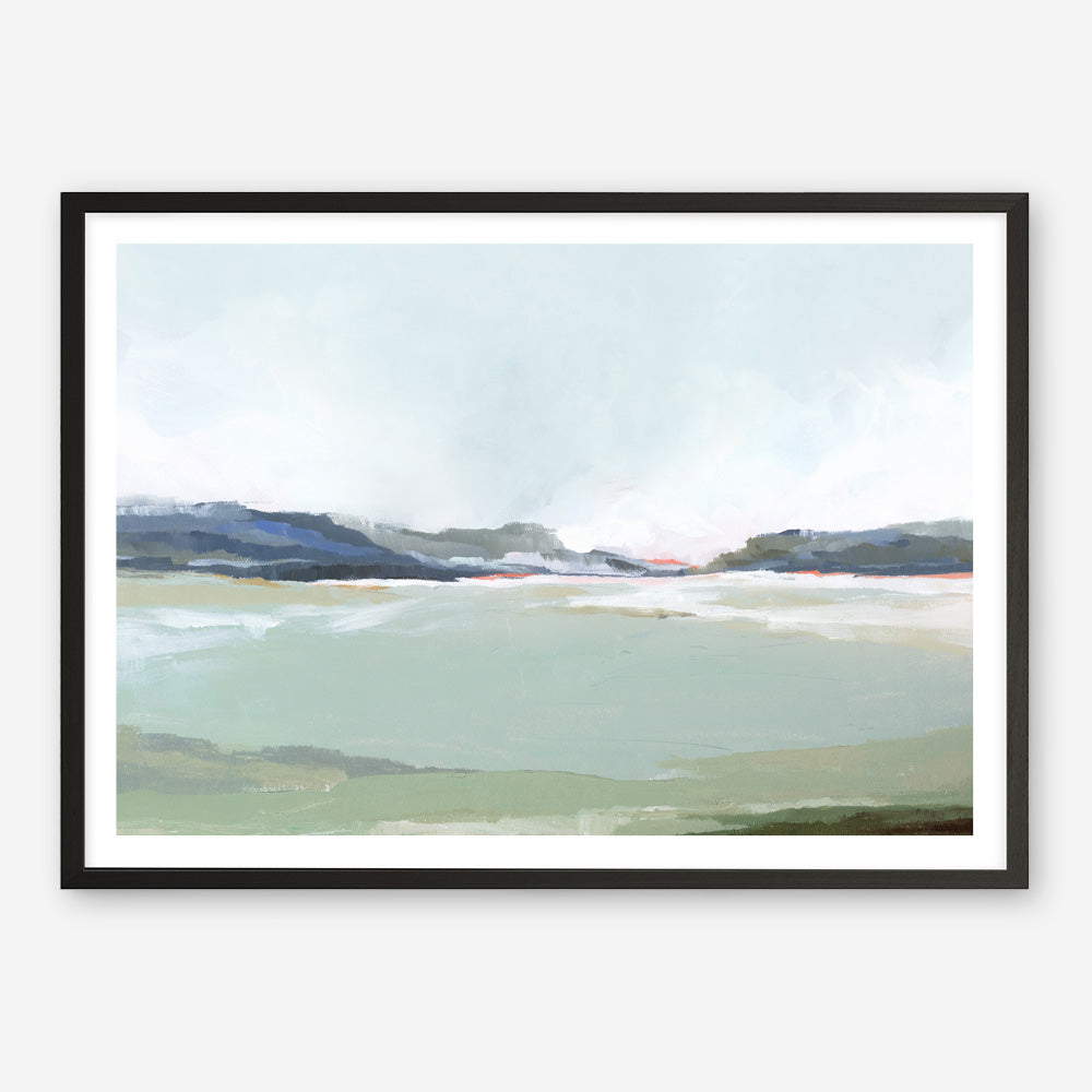 Shop Lakeside View I Art Print a painted abstract themed wall art print from The Print Emporium wall artwork collection - Buy Australian made fine art painting style poster and framed prints for the home and your interior decor room, TPE-PC-EZ972-AP