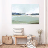 Shop Lakeside View I Canvas Print a painted abstract themed framed canvas wall art print from The Print Emporium artwork collection - Buy Australian made fine art painting style stretched canvas prints for the home and your interior decor space, TPE-PC-EZ972-CA-35X46-NF