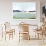 Shop Lakeside View I Canvas Print a painted abstract themed framed canvas wall art print from The Print Emporium artwork collection - Buy Australian made fine art painting style stretched canvas prints for the home and your interior decor space, TPE-PC-EZ972-CA-35X46-NF