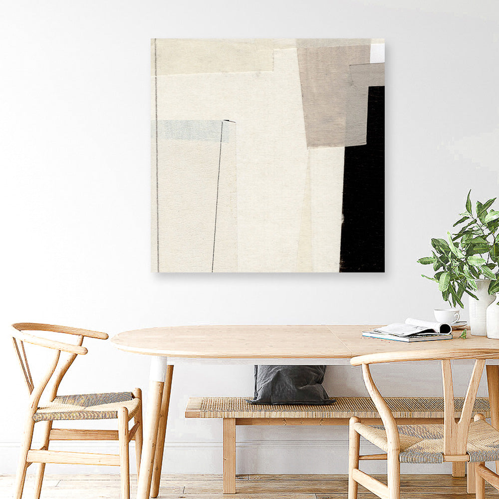 Shop Last Night (Square) Canvas Print a painted abstract themed framed canvas wall art print from The Print Emporium artwork collection - Buy Australian made fine art painting style stretched canvas prints for the home and your interior decor space, TPE-DH-286-CA-40X40-NF