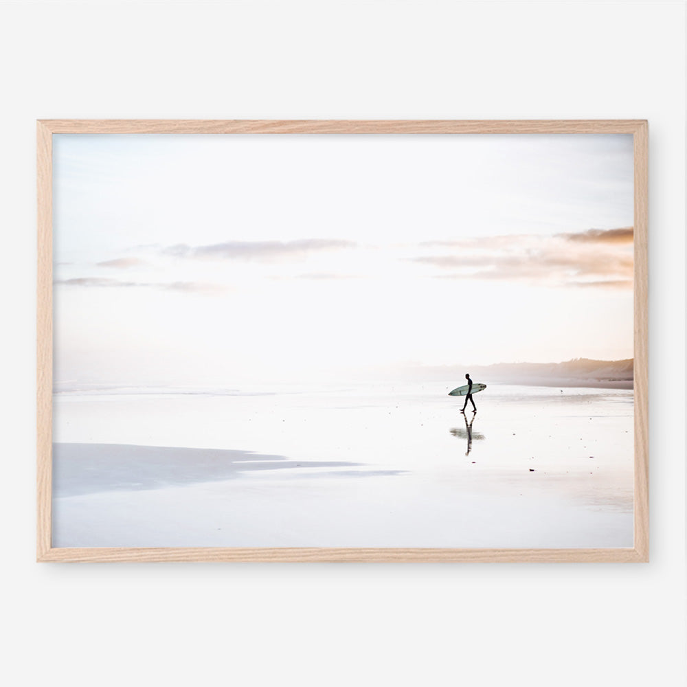 Shop Last Surf Photo Art Print a coastal themed photography wall art print from The Print Emporium wall artwork collection - Buy Australian made fine art poster and framed prints for the home and your interior decor, TPE-1185-AP